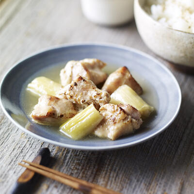 トロトロねぎの塩麴チキン